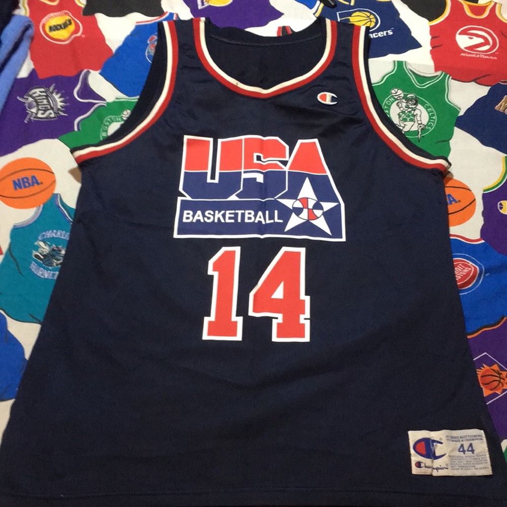 Vintage Champion Team USA “Mourning” Jersey